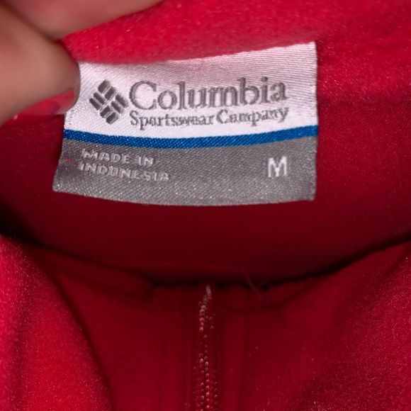 Columbia Hot Pink Fleece Jacket Worn Once - Picture 4 of 5